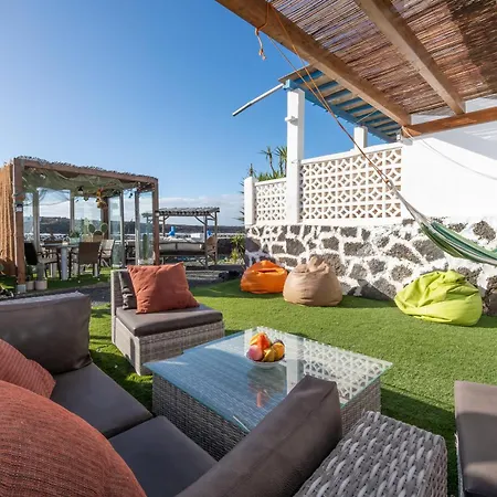 Beachfront Two Bedrooms House Casa Toral * Majanicho