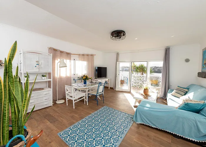 Beachfront Two Bedrooms House Casa Toral Nyaraló Majanicho