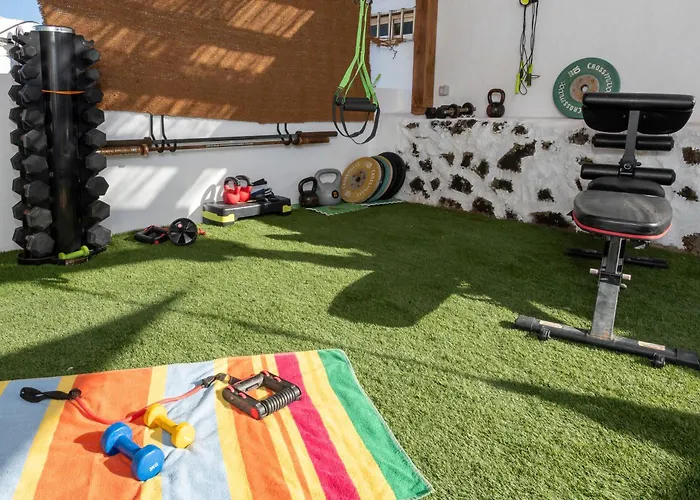 Beachfront Two Bedrooms House Casa Toral Casa de Férias Majanicho