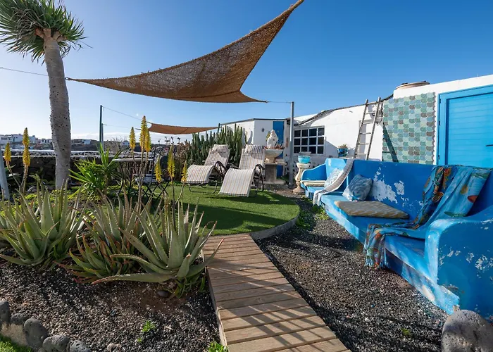 Beachfront Two Bedrooms House Casa Toral * Majanicho